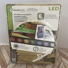 Good Earth Lighting 12f LED autoadesivo cor fita branca kit Lt com controle remoto, usado comprar usado  Enviando para Brazil