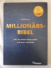 Millionärsbibel buch rolf gebraucht kaufen  Potsdam