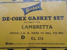 Lambretta model 125 for sale  YORK