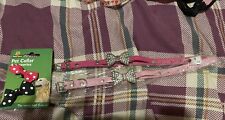 Pink diamanté bow for sale  SHERBORNE