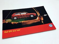 Folheto 1996 Volkswagen Gol GTI 2.0 16V - Brasil comprar usado  Enviando para Brazil