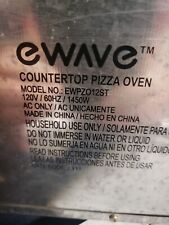 Forno de pizza de bancada de aço inoxidável E-Wave, usado comprar usado  Enviando para Brazil