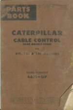 Tambor trasero doble trasero de control de cable Caterpillar para 619 630 631 tractores 66F1-up pieza segunda mano  Embacar hacia Argentina