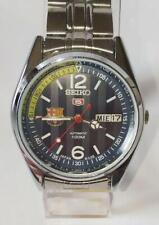 Relógio masculino Seiko 5 Barcelona azul automático vintage comprar usado  Enviando para Brazil