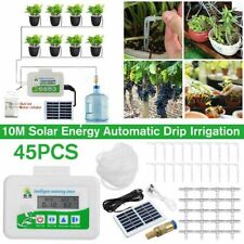 Automatic Irrigation Water Drip Kit Plant Watering System Watering Timer Solar for sale  UK