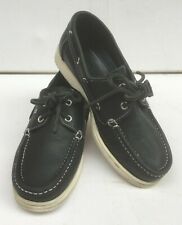 Dubarry Deck Shoes 35 Navy UK 2.5 / 3 Ladies Leather Lace up Boat Casual Rubber, used for sale  Ireland