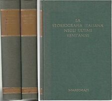 Storiografia italiana ultimi usato  Italia