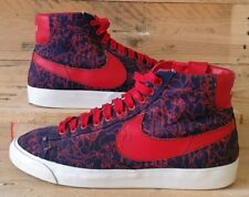 Entrenadores de lona media Nike Blazer ID UK8/US9/EU42.5 531507-998 púrpura/rojo segunda mano  Embacar hacia Argentina