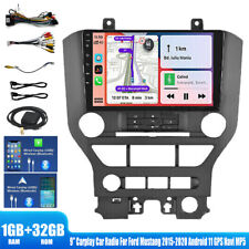 Usado, Rádio estéreo veicular Android 11 9" carplay GPS navegação 32GB+1GB para Ford Mustang 15-20 comprar usado  Enviando para Brazil