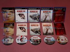 5xPS2 Resident Evil _Resident Evil 4 & Code Veronica X & Dead Aim & Outbreak 1+2 comprar usado  Enviando para Brazil