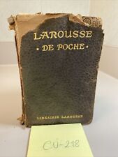 Dicionário/dicionário Larousse De Poche 1923 comprar usado  Enviando para Brazil