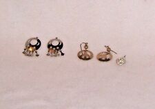 Pair earrings gold for sale  Riverside