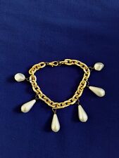 Vintage bracelet doré d'occasion  Soisy-sous-Montmorency