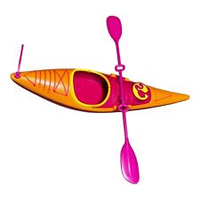Muñecas Barbie Mattel 2013 Let's Go kayak 12" canoa y remo naranja rosa F0AA segunda mano  Embacar hacia Mexico