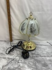Lampada ornata vetro usato  Spedire a Italy