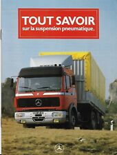 Brochure mercedes camion d'occasion  Malesherbes