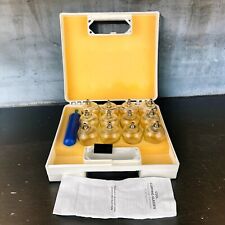 Vintage 1994 Gold Medal Pressed Glass Medical Cool Cupping Massage Glasses for sale  Shipping to South Africa