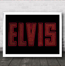 Elvis neon sign for sale  UK