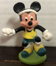"Minifigura de colección Mickey Mouse adorno de pastel ejercicio entrenamiento banda para el sudor 2,5""" segunda mano  Embacar hacia Argentina