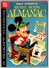 Walt Disney's Mickey Mouse Almanac #1, 1957, MID-GRADE, usado comprar usado  Enviando para Brazil