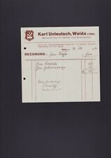 Weida rechnung 1939 gebraucht kaufen  Leipzig