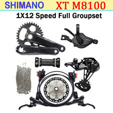 Freio pedivela cassete Shimano Deore XT M8100 1X12 velocidade grupo completo 10-51T comprar usado  Enviando para Brazil