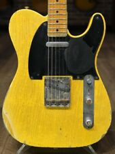 Guitarra eléctrica reliquia rubia escocesa Fender Custom Shop 1951 Nocaster mantequilla segunda mano  Embacar hacia Argentina