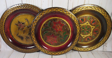 Wooden round plates for sale  Lady Lake