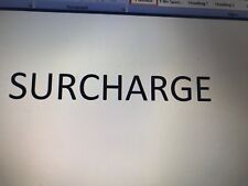 Surcharge certain uk for sale  ABERDARE