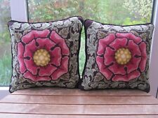 Pair needlepoint tapestry for sale  PICKERING