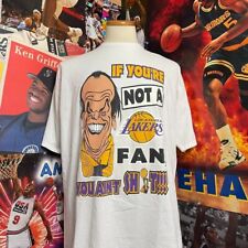 Camiseta NBA Vintage Los Angeles Lakers Jack Nicholson Caricatura comprar usado  Enviando para Brazil