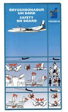 Safety card flugfelag d'occasion  Châteauneuf-en-Thymerais