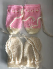 Hand knitted pink for sale  ST. IVES