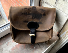 Distressed brown leather for sale  WOLVERHAMPTON