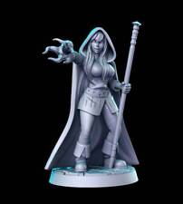 HeroQuest female Mage - Miniatures Unpainted 32mm Dungeons and Dragons, used for sale  Shipping to South Africa
