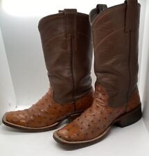 Larry Mahan Western Cowboy Boots Full Quill Ostrich | Size: 5.5 READ!! for sale  Shipping to South Africa