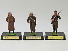Lot 3 figurines Collection Alymer Russe Soldat URSS Officier Armée Rouge d'occasion  Chasseneuil-du-Poitou