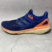 Tênis de corrida Adidas masculino Energy Boost tamanho 10,5 M azul laranja comprar usado  Enviando para Brazil