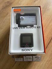 Excelente kit remoto Sony FDR-X3000R visão ao vivo câmera filmadora de ação 4K comprar usado  Enviando para Brazil