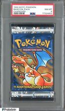 Usado, 1999 WOTC Pokemon lacrado fechado base foil pack Charizard PSA 8 QUASE PERFEITO-PERFEITO comprar usado  Enviando para Brazil