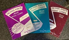 3 livros de instruções de piano Michael Aaron 1 adulto, 2 jovens. comprar usado  Enviando para Brazil