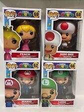 Filmes bonecos de animação pop Luigi Peach Super Mario Bross 62-66-68-69 comprar usado  Enviando para Brazil