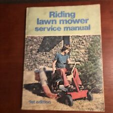197 RIDING LAWN MOWER Service Manual ~ 1st Edition 1977 ~ INTERTEC PUBLISHING for sale  Shipping to South Africa