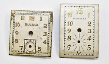 Longines Bolova relógio retangular quadrado peças de face para reparo  comprar usado  Enviando para Brazil