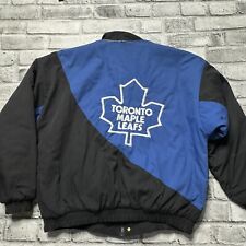 Jaqueta esportiva vintage anos 90 Toronto Maple Leafs NHL com zíper tamanho XL logotipo grande comprar usado  Enviando para Brazil