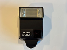Cámaras Pentax con flash electrónico de montaje en zapata Pentax AF-240FT - casi como nuevas en caja segunda mano  Embacar hacia Mexico