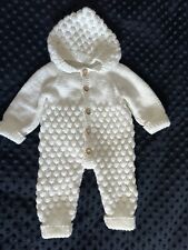 Knitted baby romper for sale  PENZANCE