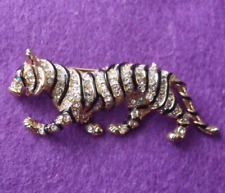 tiger diamante brooch for sale  NEWTOWNARDS