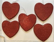 Glitter styrofoam hearts for sale  Staten Island