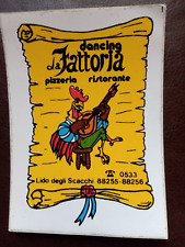 Adesivo sticker discoteca usato  Bergamo